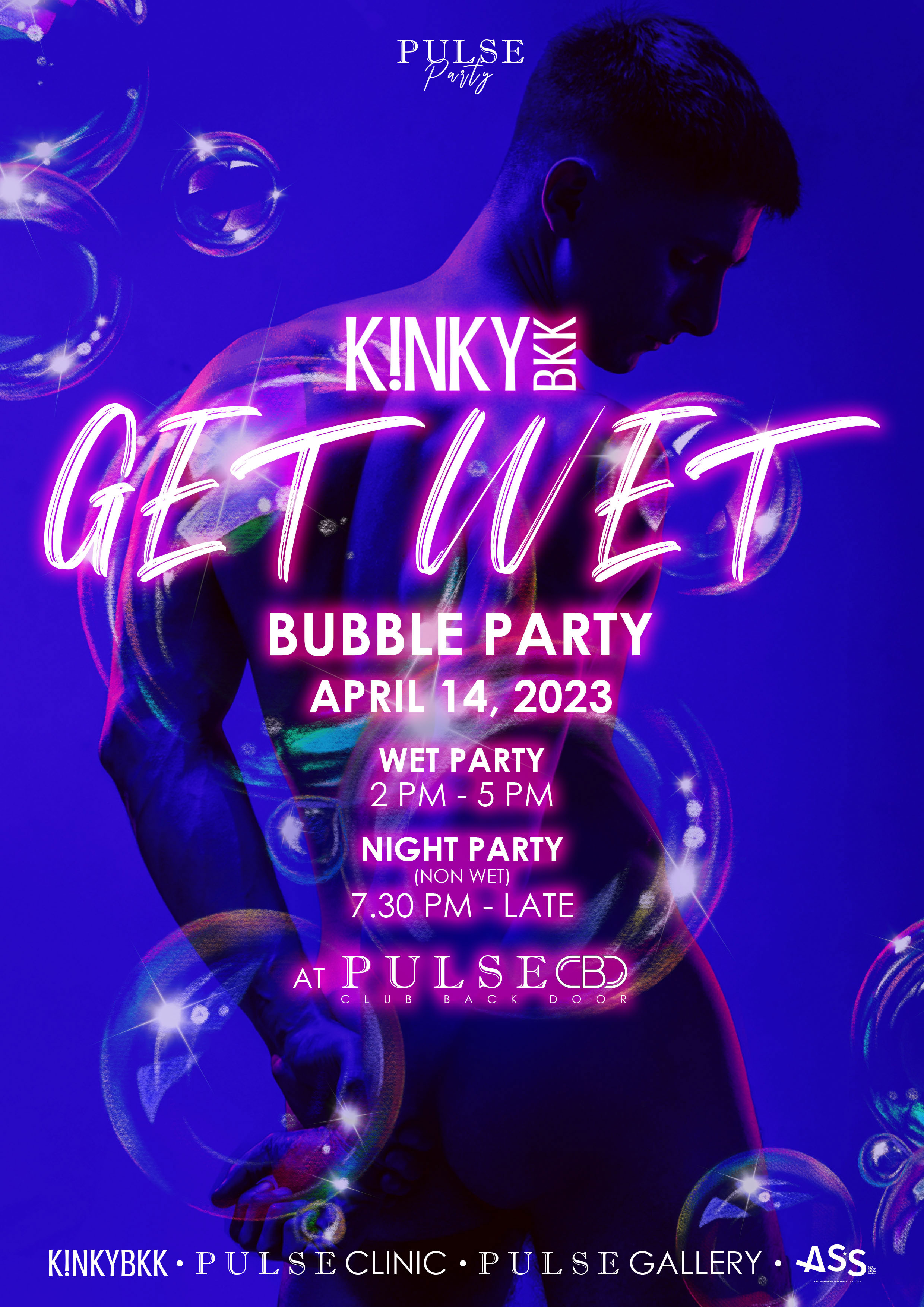 Knkybkk Get Wet Party Bubble Party And Neon Foam Party Songkran 2023 Pulse Clinic Asias 